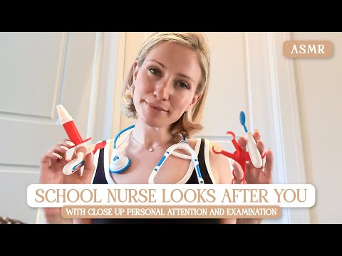 Relaxing ASMR School Nurse Experience: Soothing Care and Attention