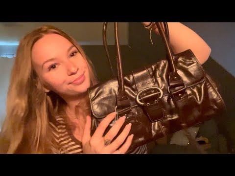 ASMR//fast and aggressive bag collection🛍️👛👜