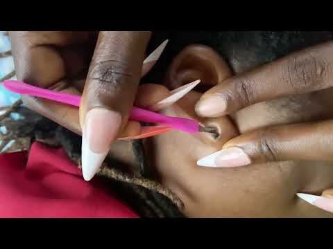 ASMR TINGLING TRIGGERS EAR PICKING AND CLEANING FOR SLEEP, RELAXING ASMR