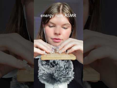 plucking your negative energy + energy rain #asmr
