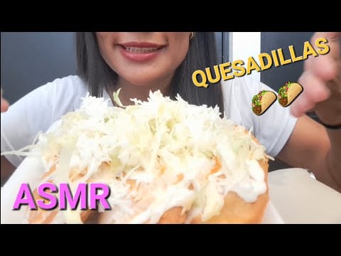 ASMR| QUESADILLAS 🌮🌮|#asmr #asmrsounds