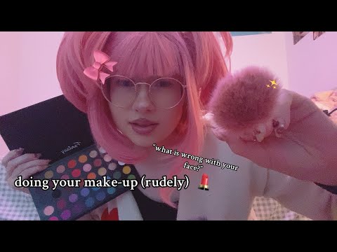 Natsuki Rudely Does Your Make-Up || Doki Doki Literature Club Cosplay ASMR