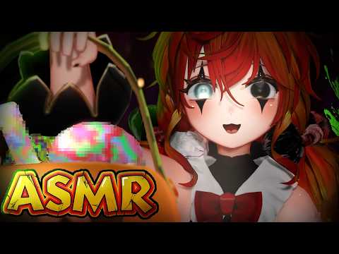 【3DASMR】最狂に楽しいパーティーへようこそ！🤡🎃(狂気、少しホラー、咀嚼音、オノマトペ、炭酸、etc.)