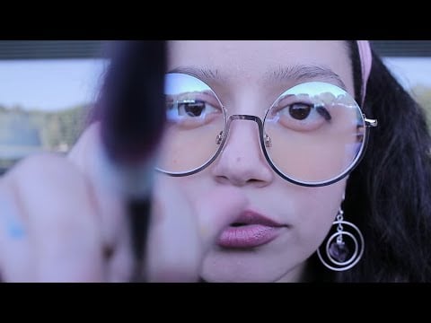ASMR • Chaotically Spit Painting Your Face