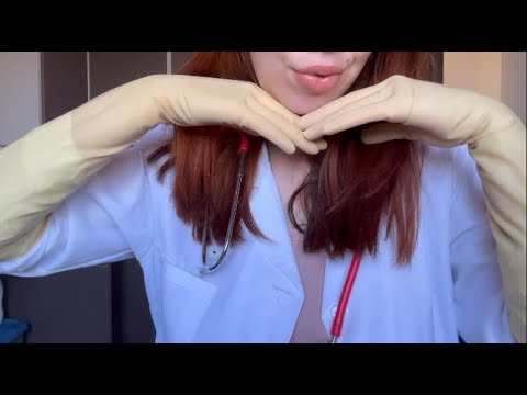 ASMR latex/surgical gloves sounds