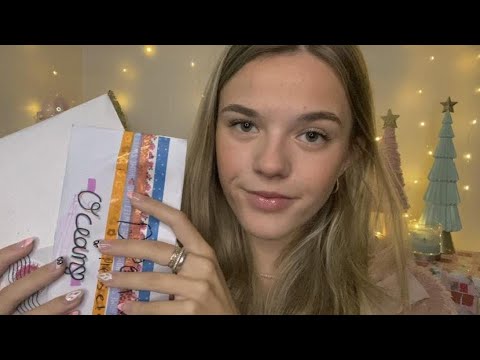 ASMR P.O. Box Unboxing 💌 Someone Sent Me Designer Shoes?!