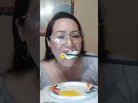 FRIED EGG WITH RANCH#shortsfeed #mukbang #eatingshow #food #everyone #funny #asmr #creative