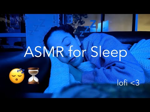 This lofi ASMR video is designed to put you to sleep (fast hand sounds/tapping)