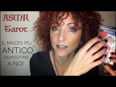 ASMR Tarot Sola Busca RILASSATI con un PREZIOSO e RARO MAZZO di TAROCCHI  Show and Tell