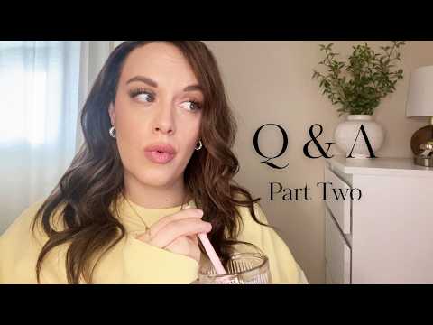 ASMR/ Answering YOUR Questions - Part Deux