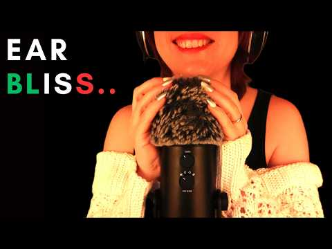 ASMR ITA - Ultimate Ear Massage🔥Mic Rubbing & Deep Scalp Massage for sleep | Italian soft spoken😴