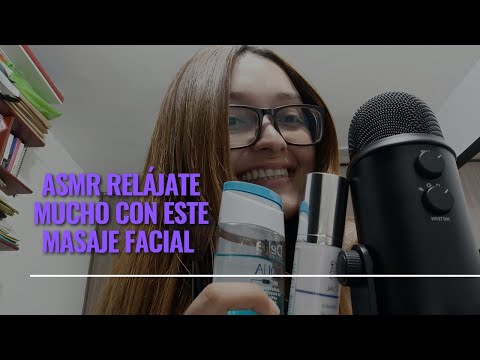 ASMR | Limpieza facial y spa relajante // skincare 🫧