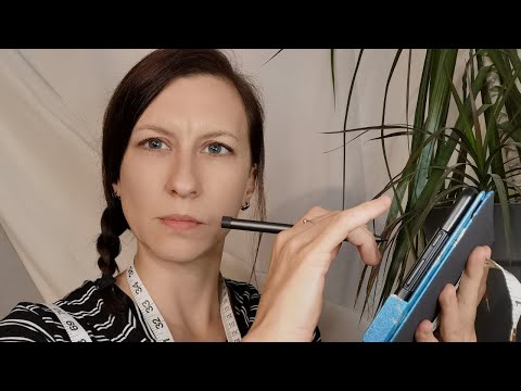 ASMR Drawing you on a tablet + Inaudible Speaking ✍