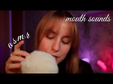 asmr 🎧 MOUTH SOUNDS relajantes y jugosos CERCA del MICRO ✨ (te dormirás 100%)