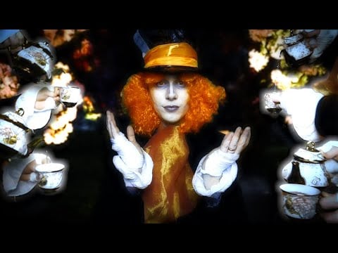 Mad Hatter's Tea Party ASMR (Alice In Wonderland ASMR Collaboration) - Soft Spoken, English Accent