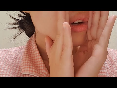 ASMR Ear To Ear Whisper For Your Sleep🌛💜 clicky mouth sound, tongue clicking, positive affirmation,