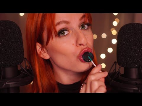 ASMR con Piruletas, Paletas, Chupetines Y Golosinas Explosivas ¦ Sonidos De Boca De Oreja A Oreja