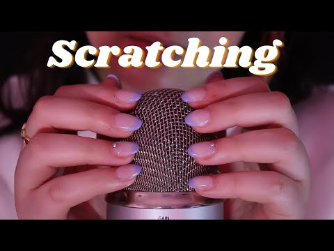 ASMR⎪MIC SCRATCHING AVEC DE LONGS ONGLES 😴