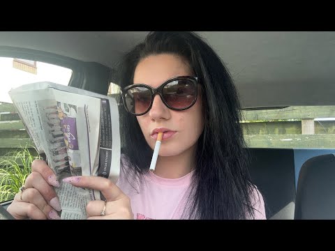 ASMR | Crinkly Crinkle Sounds ✨ (Smoking & Whispering)