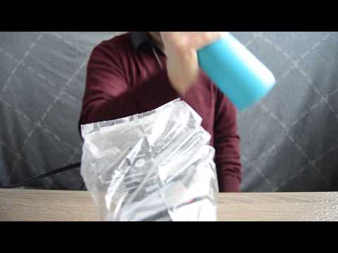 ASMR Water spray bottle water sounds (vaporisateur bruits d'eau) no talking