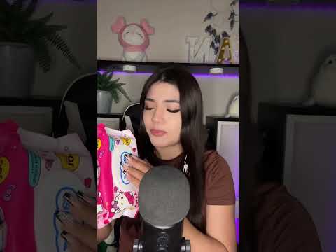 ASMR   Limpio tu pantalla 📺 YT： Anny ASMR ❤️ #asmr #asmrcommunity #asmreating #asmrslime #asmrsound
