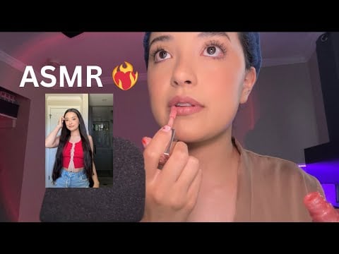 ASMR ❤️‍🔥GRWM for a concert! 🎤✨