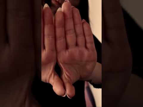 Hypnotic Hand Movements with Whispered Poetry Reading #asmr