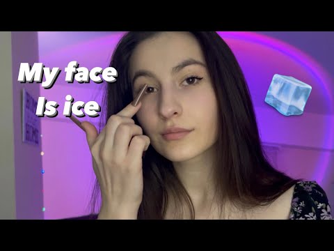 Asmr my face is ice 🧊 #2