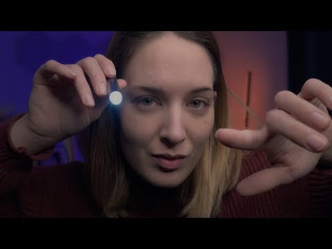 Comforting ASMR Face Exam Roleplay ✨ Stress Relief & Relaxation (FR/EN)