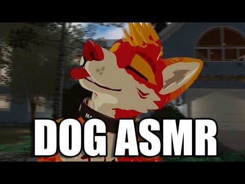 A Dog Gives You The Most Relaxing ASMR 🐶 (Sniffs, Licks & Unintelligible Whispering)