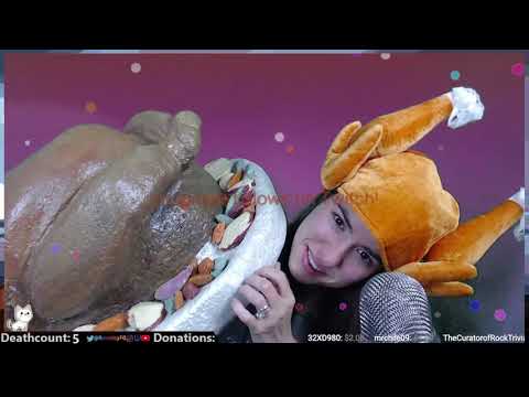 ASMR - Turkey Hat & BIG Turkey!