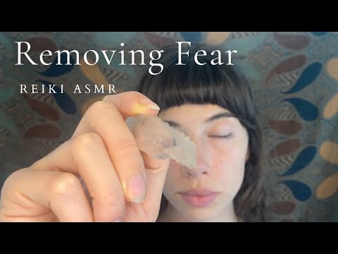 Reiki ASMR ~ Plucking away fear | Remove low vibrational energy | Energy clearing | Energy healing