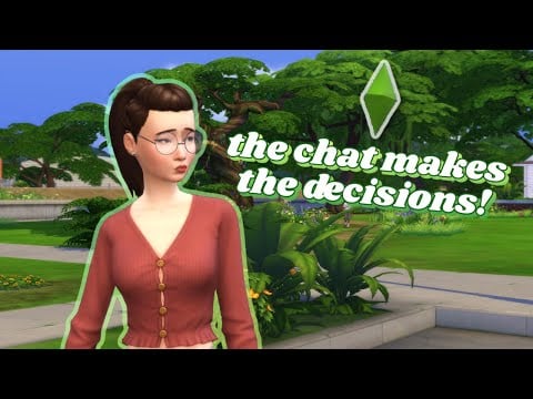 ASMR Livestream ✨ Playing The Sims but the CHAT Makes the Decisions!😬