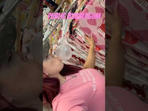 Public Bubblegum Bubbles #bubblegum #public