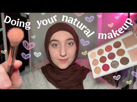 ASMR Doing Your Natural Makeup w/ Catalog Options