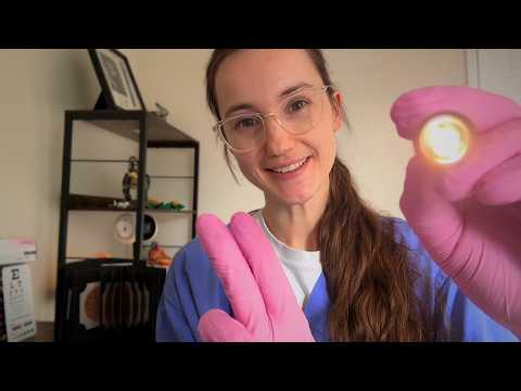 ASMR Detailed Eye Examination