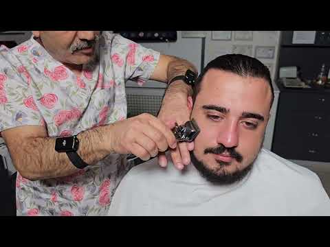 BUZZ CUT, LONG WAVES & BEARD TRIM: ULTIMATE ASMR EXPERIENCE - PRECISION & STYLE FOR PERFECT GROOMING