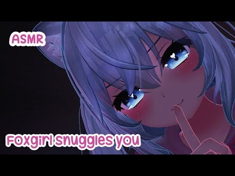 [ASMR-VRC] Foxgirl Snuggles with you while a Thunderstorm ♡