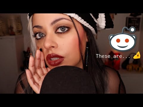 ASMR| Creepy Reddit Stories w/ Moxie! (The Hot Topic Chick) Soft Spoken