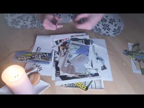 ASMR Suomi soft spoken - unelmakartan askartelu vuodelle 2023✨