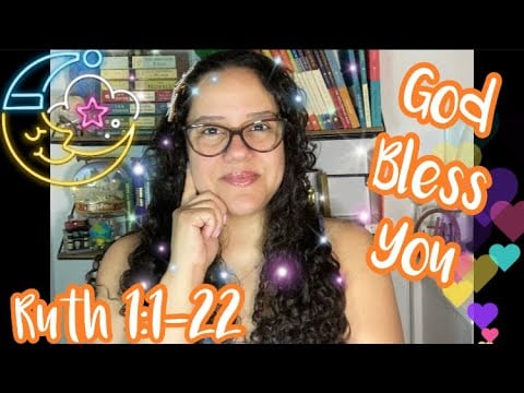 Christian ASMR: Bible Reading 📖 Of “Ruth 1:1-22” with Omy