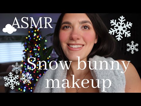 ASMR | ❄️"I'M COLD" makeup look❄️