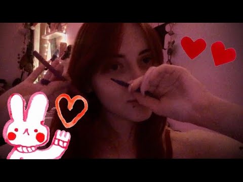 асмр раскрашу тебя фломастерами :3 💟 