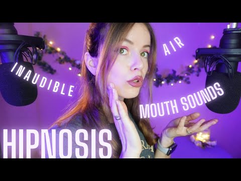 ASMR HIPNOSIS: MOUTH SHOUNDS + ECHO + INAUDIBLE + AIR