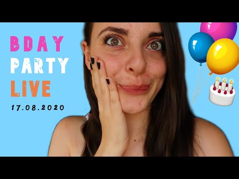 Birthday Livestream 🥳  (first ever livestream!)