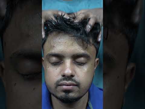 Neck Cracking Strong Hands Head And Shoulder Massage ASMR #shorts