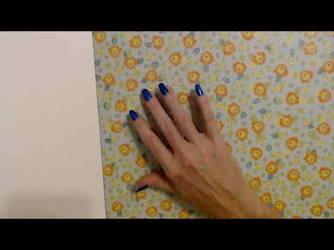 ASMR | Scrapbook Paper Show & Tell (Whisper)