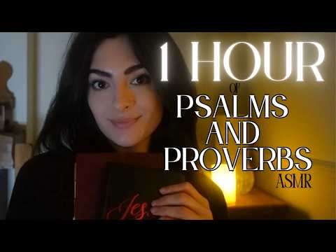 One Hour of Psalms & Proverbs | Relaxing Bible Reading | Christian ASMR