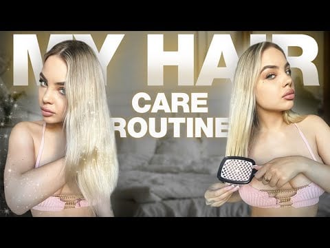 [4K USA] My Full At-Home Hair Care Routine | From Oily Roots to Smooth Shine