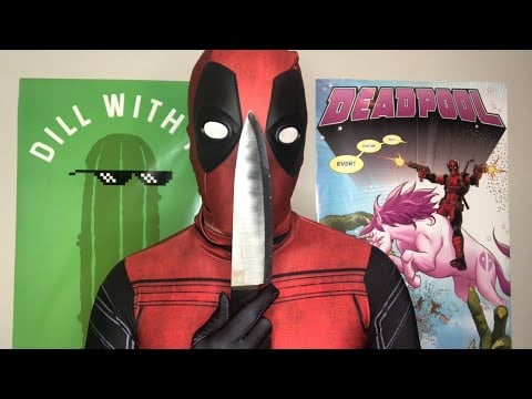 Deadpool ASMR Reiki Energy Cleanse